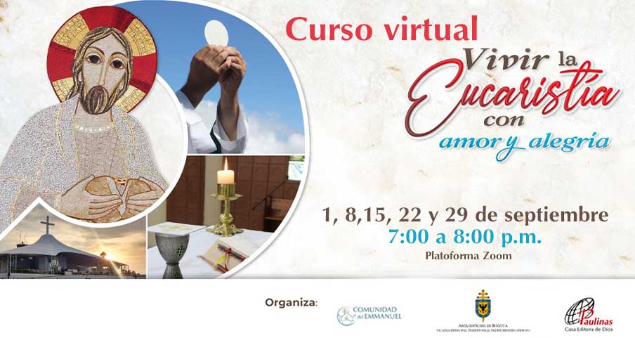 Curso virtual: Vivir la Eucaristía con amor y alegría
